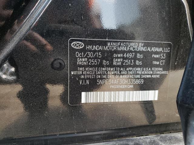 Photo 10 from auction – 2016 HYUNDAI SONATA SPO with VIN 5NPE34AF3GH335869