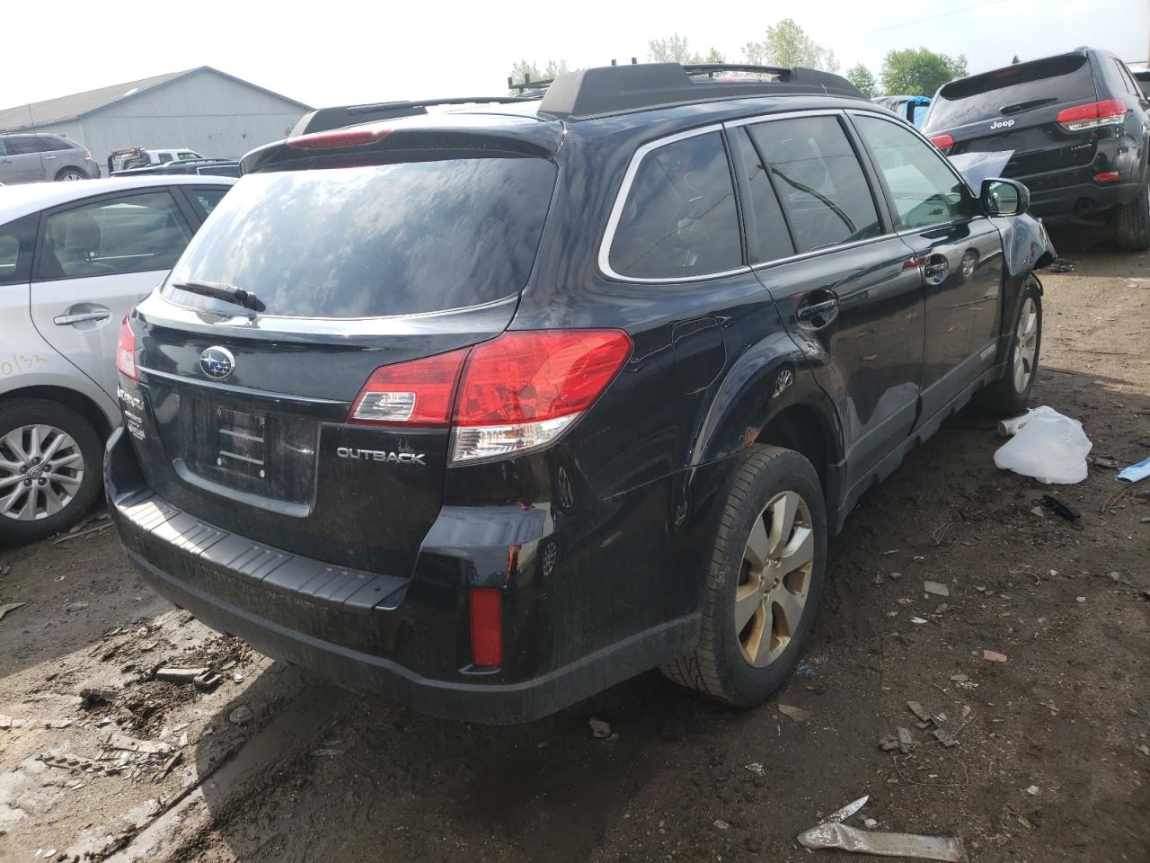Photo 4 from auction – 2010 SUBARU OUTBACK 2. with VIN 4S4BRCKC9A3377574