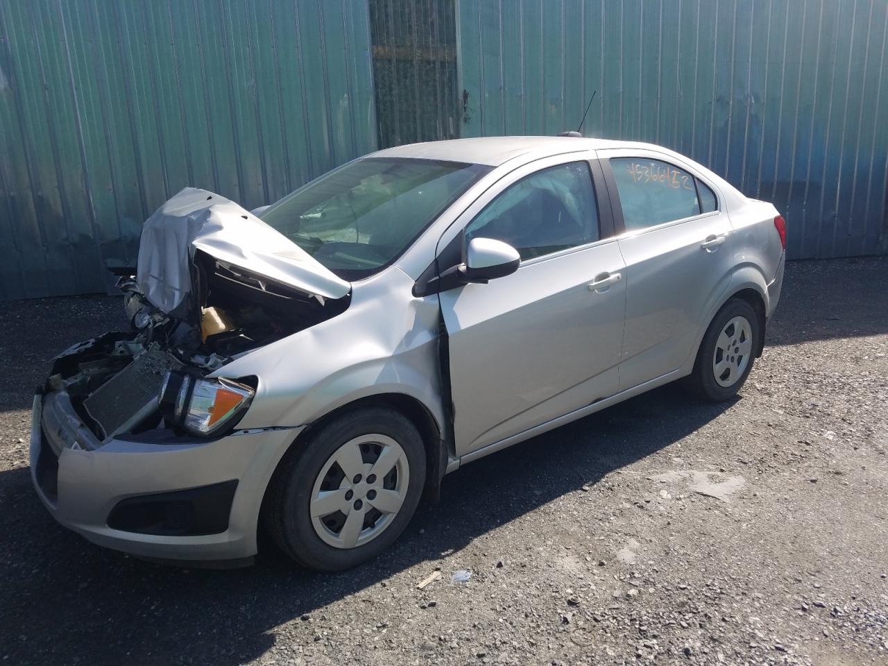 Photo 2 from auction – 2016 CHEVROLET SONIC LT with VIN 1G1JC5SH3G4177634