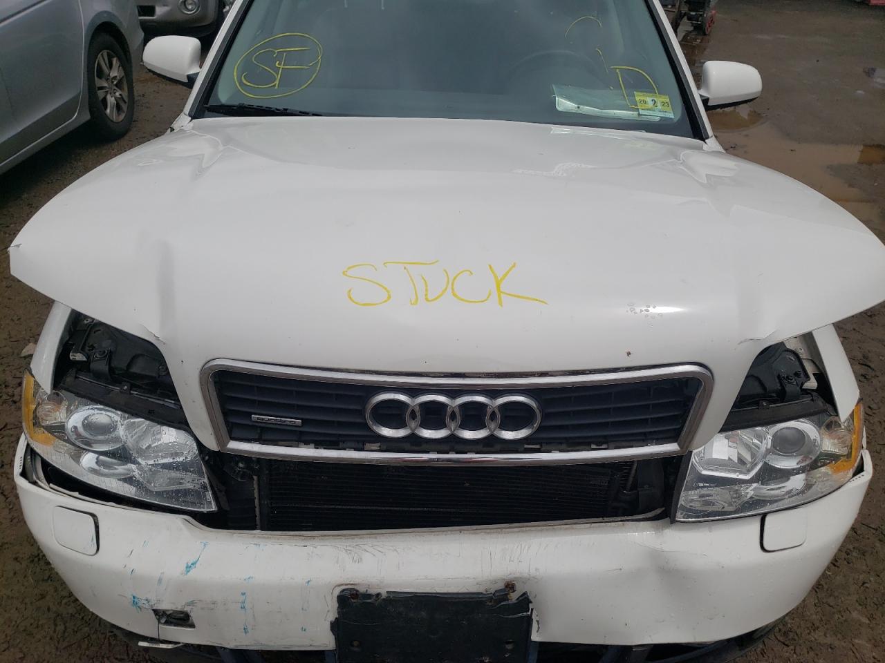 Photo 7 from auction – 2002 AUDI A4 3.0 QUA with VIN WAULT58E82A115571
