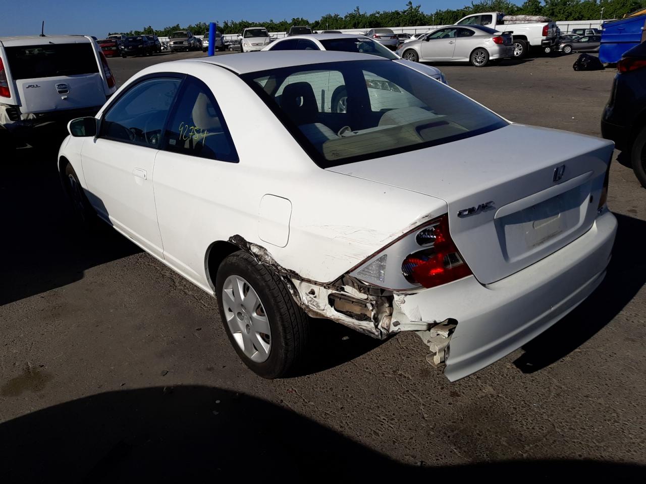 Photo 3 from auction – 2002 HONDA CIVIC EX with VIN 1HGEM22912L066786