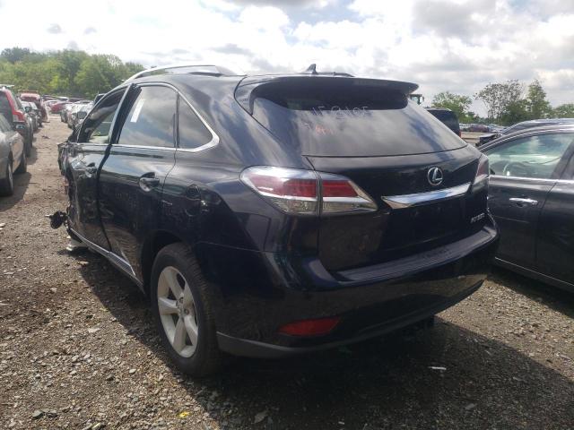 Photo 3 from auction – 2013 LEXUS RX 350 BAS with VIN 2T2BK1BA4DC158105
