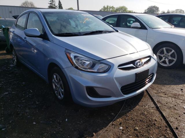 HYUNDAI ACCENT GLS 2013 with VIN KMHCT4AEXDU334262 - Photo from auction