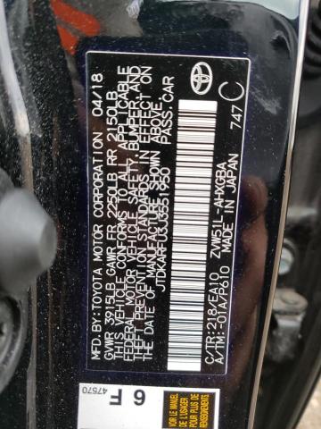 Photo 10 from auction – 2018 TOYOTA PRIUS with VIN JTDKARFU3J3551950