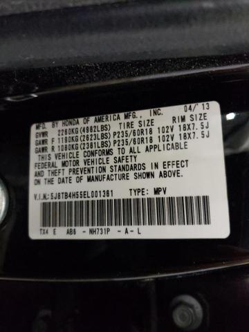 Photo 10 from auction – 2014 ACURA RDX TECHNO with VIN 5J8TB4H55EL001361
