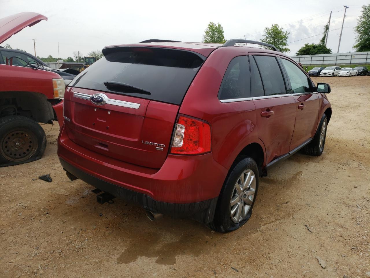 Photo 4 from auction – 2014 FORD EDGE LIMIT with VIN 2FMDK4KC4EBA75604