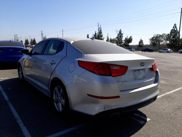 Photo 3 from auction – 2015 KIA OPTIMA LX with VIN 5XXGM4A77FG492362