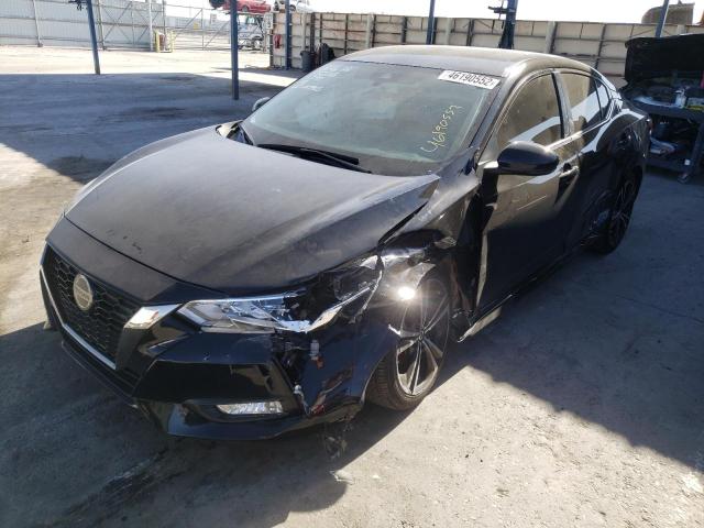 Photo 2 from auction – 2020 NISSAN SENTRA SR with VIN 3N1AB8DV7LY269905