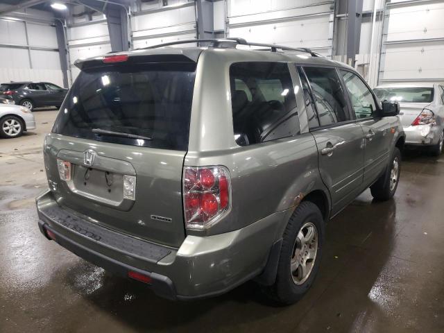 Photo 4 from auction – 2008 HONDA PILOT EXL with VIN 5FNYF18538B013345