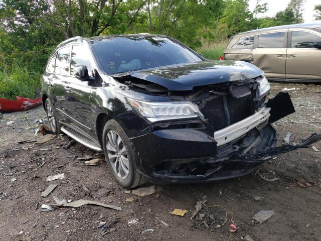 ACURA MDX TECHNO 2014 with VIN 5FRYD4H42EB039251 - Photo from auction