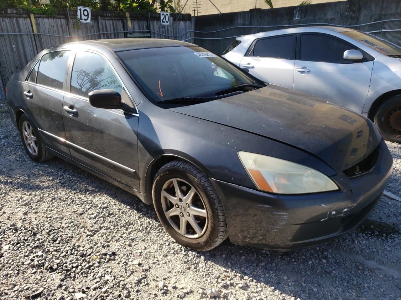 HONDA ACCORD EX 2004 with VIN 1HGCM66534A087613 - Photo from auction