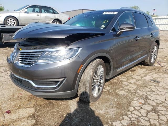 Photo 2 from auction – 2017 LINCOLN MKX RESERV with VIN 2LMPJ8LR9HBL45414