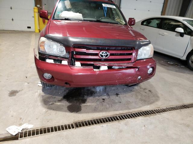 Photo 9 from auction – 2007 TOYOTA HIGHLANDER with VIN JTEEP21AX70195552