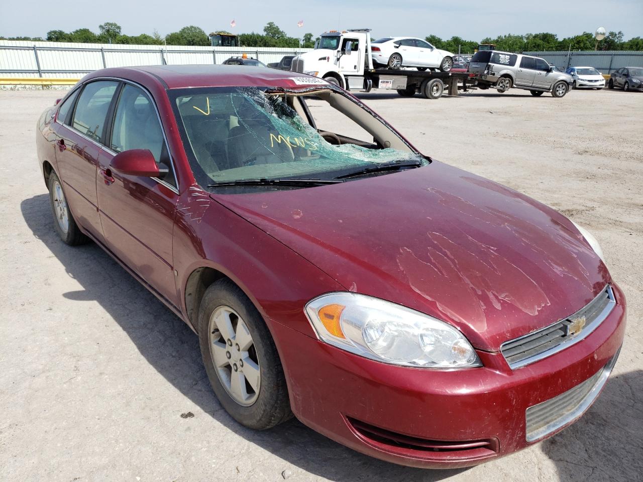 CHEVROLET IMPALA LT 2008 with VIN 2G1WT58KX89264227 - Photo from auction