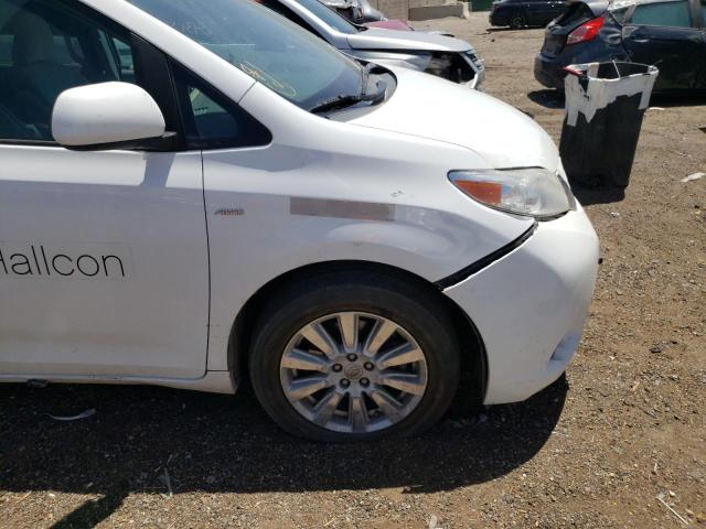 Photo 9 from auction – 2017 TOYOTA SIENNA LE with VIN 5TDJZ3DC3HS162844