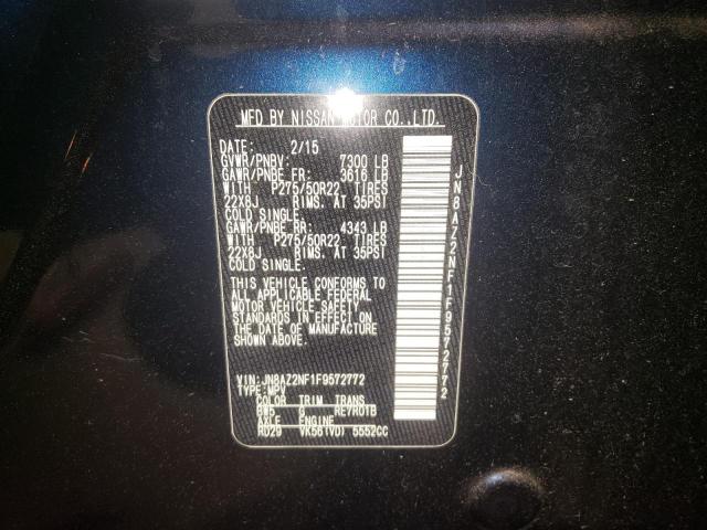 Photo 10 from auction – 2015 INFINITI QX80 with VIN JN8AZ2NF1F9572772