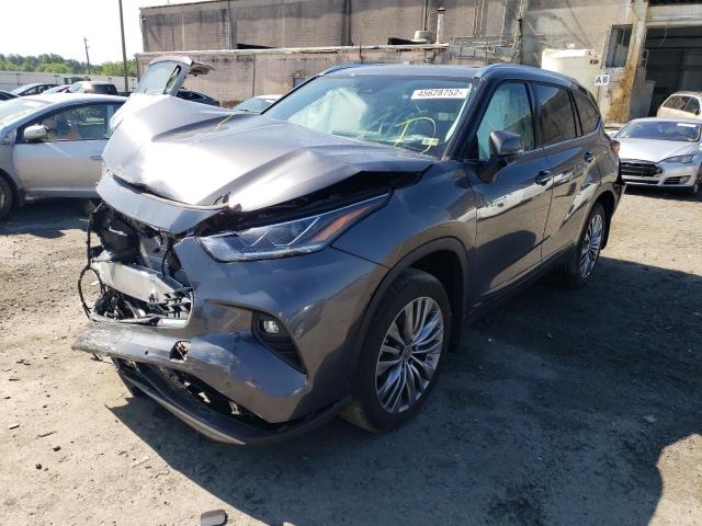Photo 2 from auction – 2021 TOYOTA HIGHLANDER with VIN 5TDEBRCH5MS061790