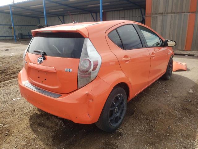 Photo 4 from auction – 2012 TOYOTA PRIUS C with VIN JTDKDTB31C1028944