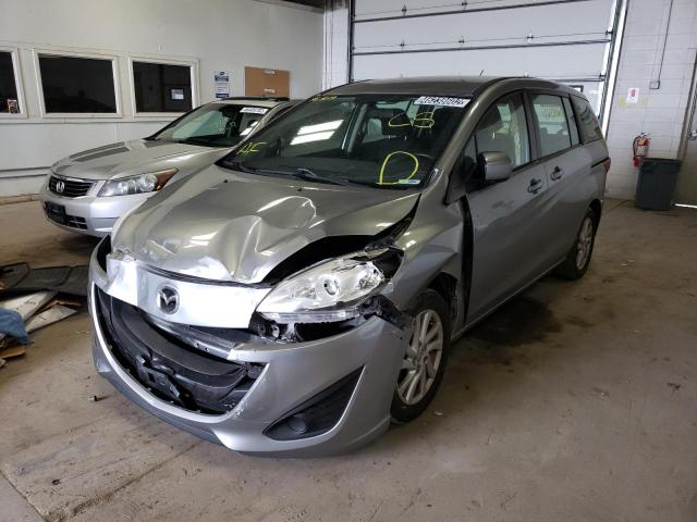 Photo 2 from auction – 2012 MAZDA 5 with VIN JM1CW2BL2C0134060