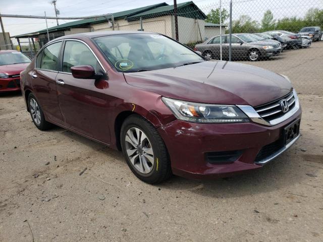 HONDA ACCORD LX 2014 with VIN 1HGCR2F32EA169729 - Photo from auction