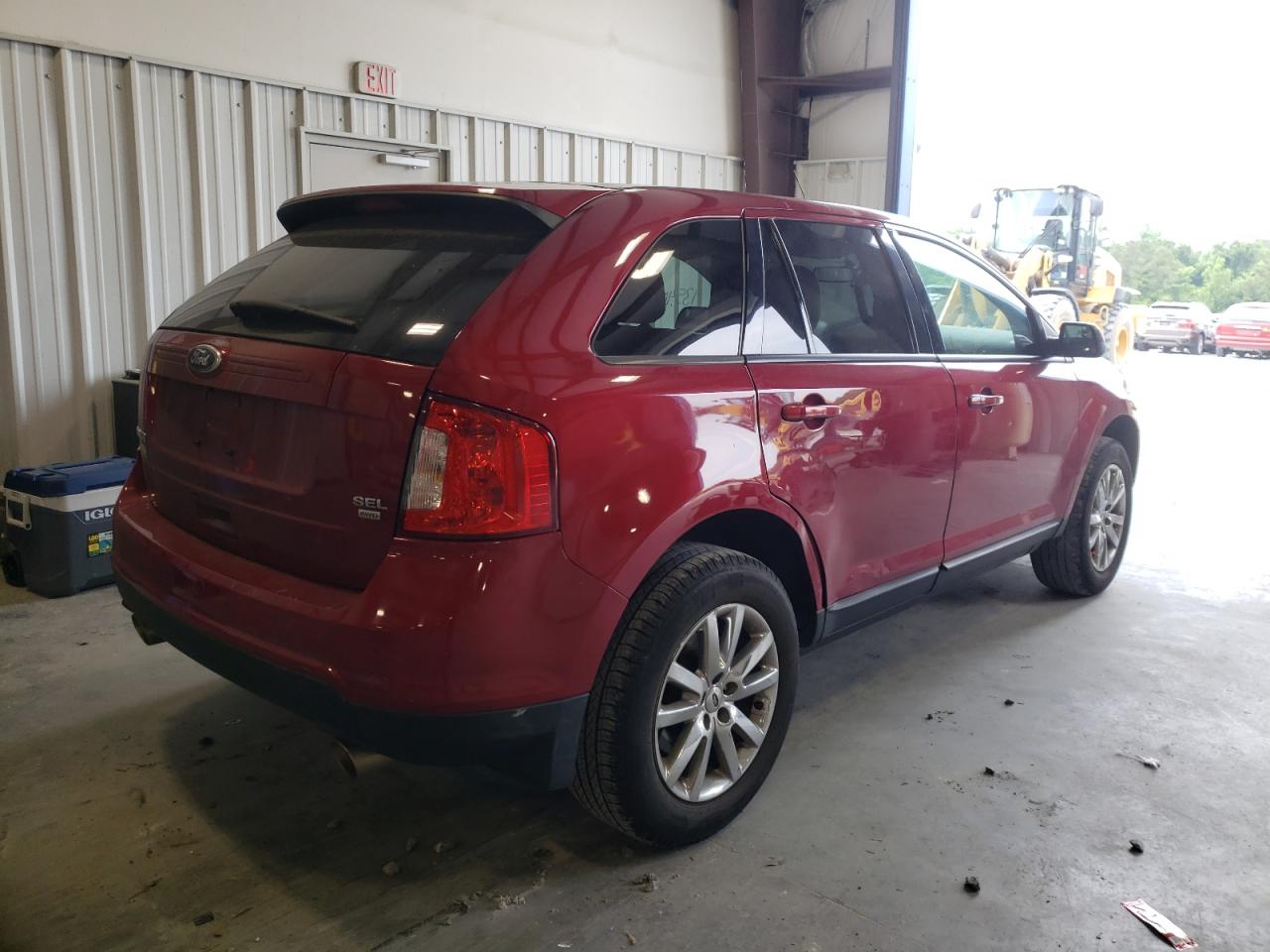 Photo 4 from auction – 2013 FORD EDGE SEL with VIN 2FMDK4JC8DBE15403
