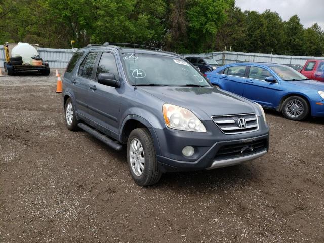 HONDA CR-V LX 2006 with VIN JHLRD78556C802459 - Photo from auction