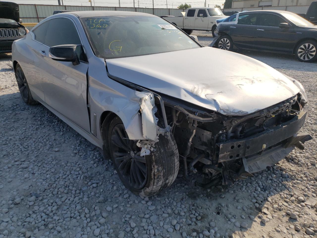 INFINITI Q60 PREMIU 2017 with VIN JN1EV7EK4HM363595 - Photo from auction