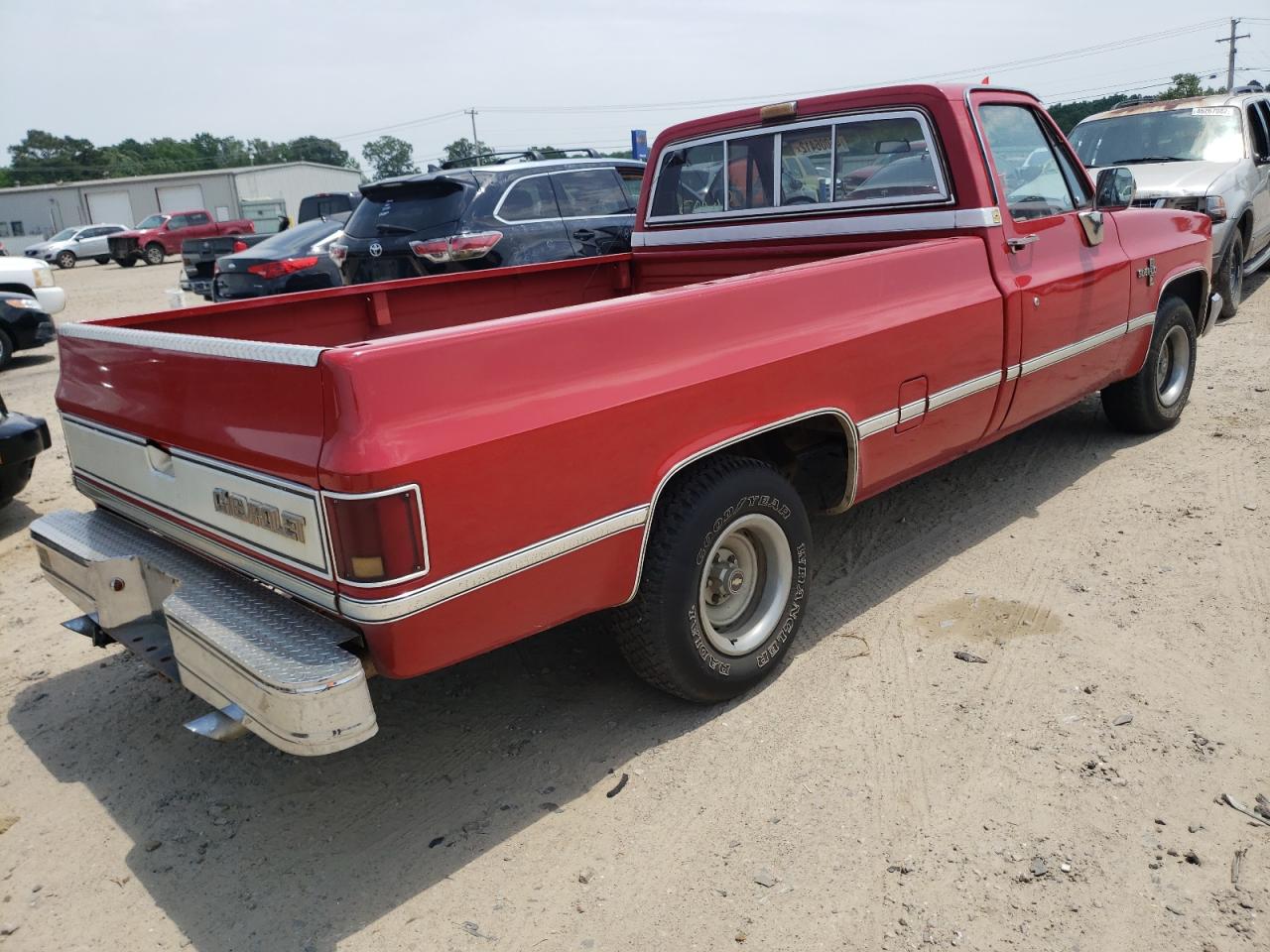 Photo 4 from auction – 1986 CHEVROLET C10 with VIN 1GCDC14H5GF342324