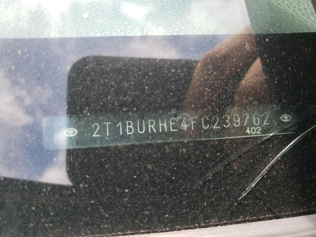 Photo 10 from auction – 2015 TOYOTA COROLLA L with VIN 2T1BURHE4FC239762