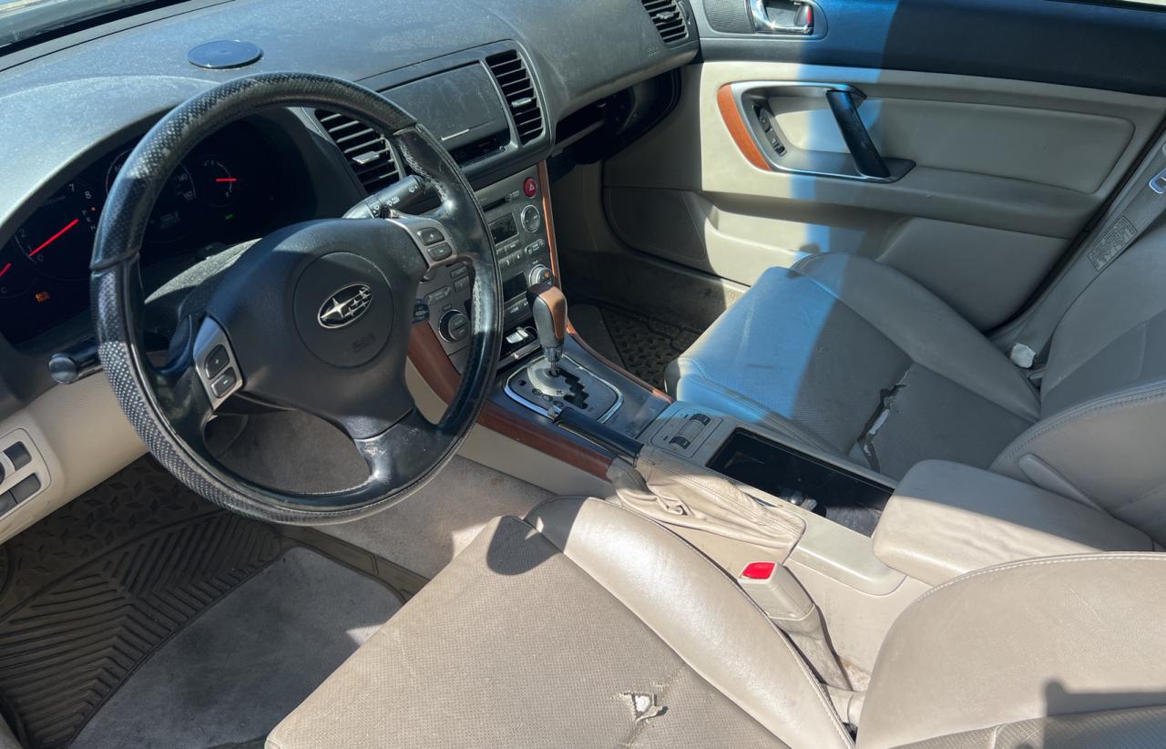 Photo 9 from auction – 2005 SUBARU LEGACY GT with VIN 4S3BL676754229594
