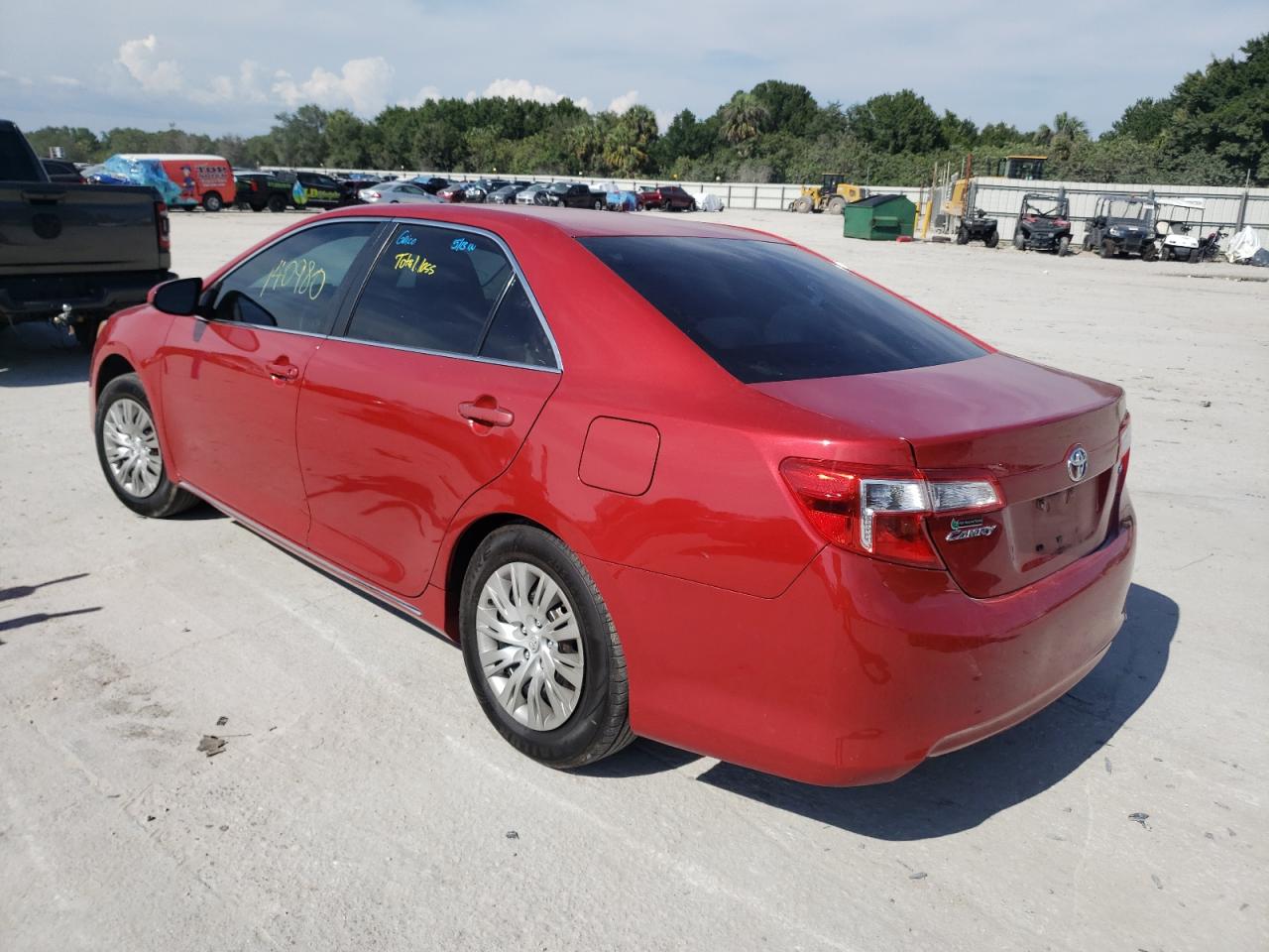 Photo 3 from auction – 2012 TOYOTA CAMRY BASE with VIN 4T1BF1FK4CU629419
