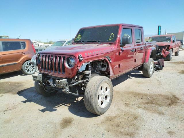 Photo 2 from auction – 2021 JEEP GLADIATOR with VIN 1C6JJTBG3ML534781