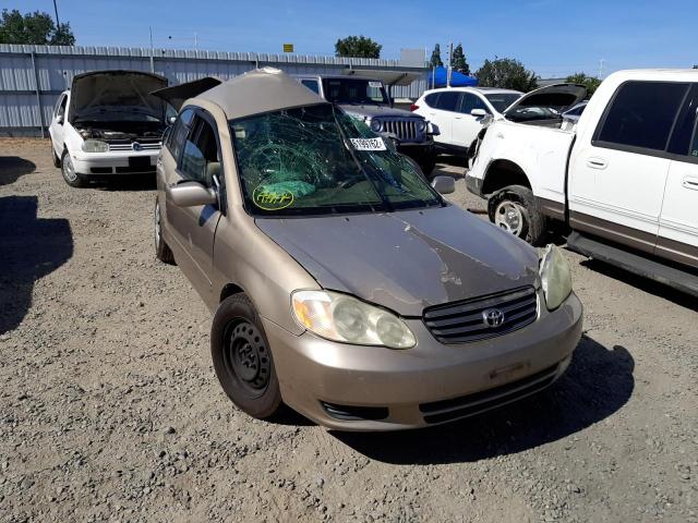 TOYOTA COROLLA CE 2004 with VIN 1NXBR32E94Z249366 - Photo from auction