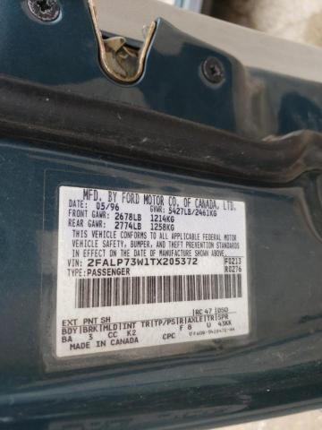 Photo 10 from auction – 1996 FORD CROWN VICT with VIN 2FALP73W1TX205372