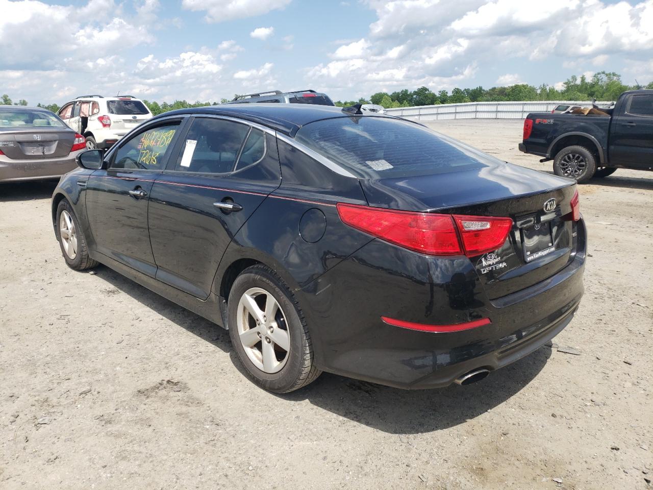 Photo 3 from auction – 2015 KIA OPTIMA LX with VIN 5XXGM4A71FG427006