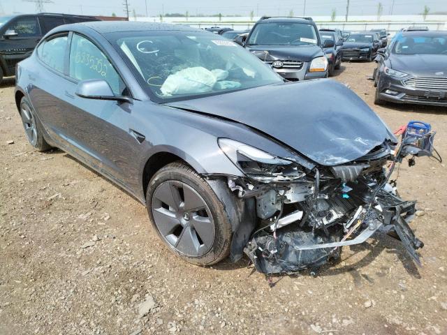 TESLA MODEL 3 2022 with VIN 5YJ3E1EA2NF101331 - Photo from auction