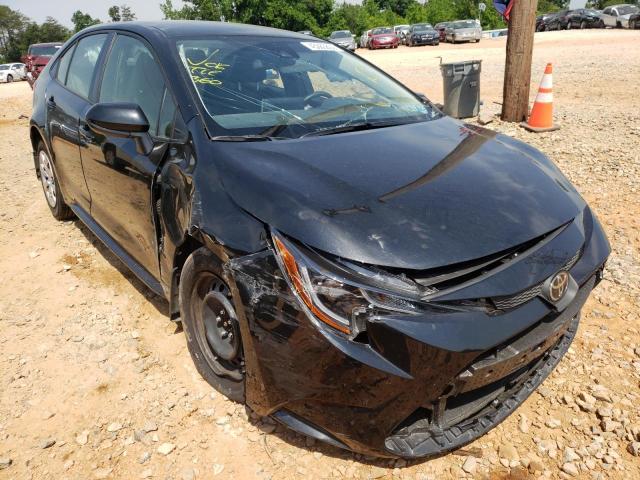 TOYOTA COROLLA LE 2021 with VIN JTDEPMAE9MJ182185 - Photo from auction