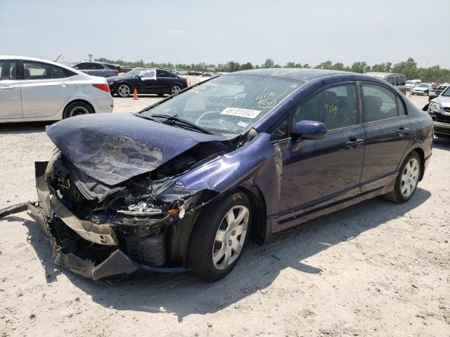 Photo 2 from auction – 2011 HONDA CIVIC LX with VIN 2HGFA1F52BH531748