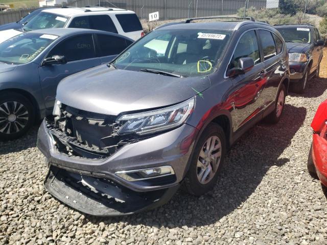 Photo 2 from auction – 2015 HONDA CR-V EX with VIN 5J6RM4H52FL002966