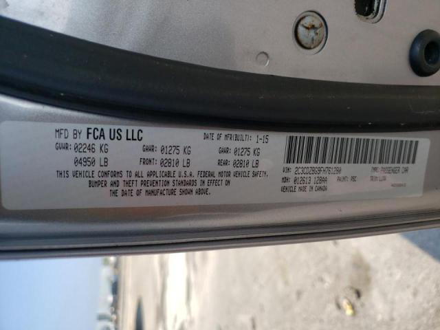 Photo 10 from auction – 2015 DODGE CHALLENGER with VIN 2C3CDZBG9FH761280