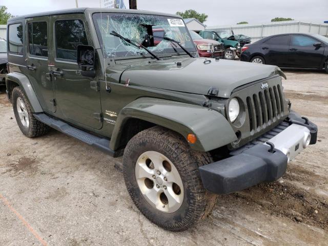 JEEP WRANGLER U 2015 with VIN 1C4BJWEG3FL600758 - Photo from auction