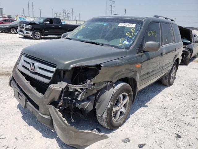 Photo 2 from auction – 2006 HONDA PILOT EX with VIN 5FNYF18796B024350