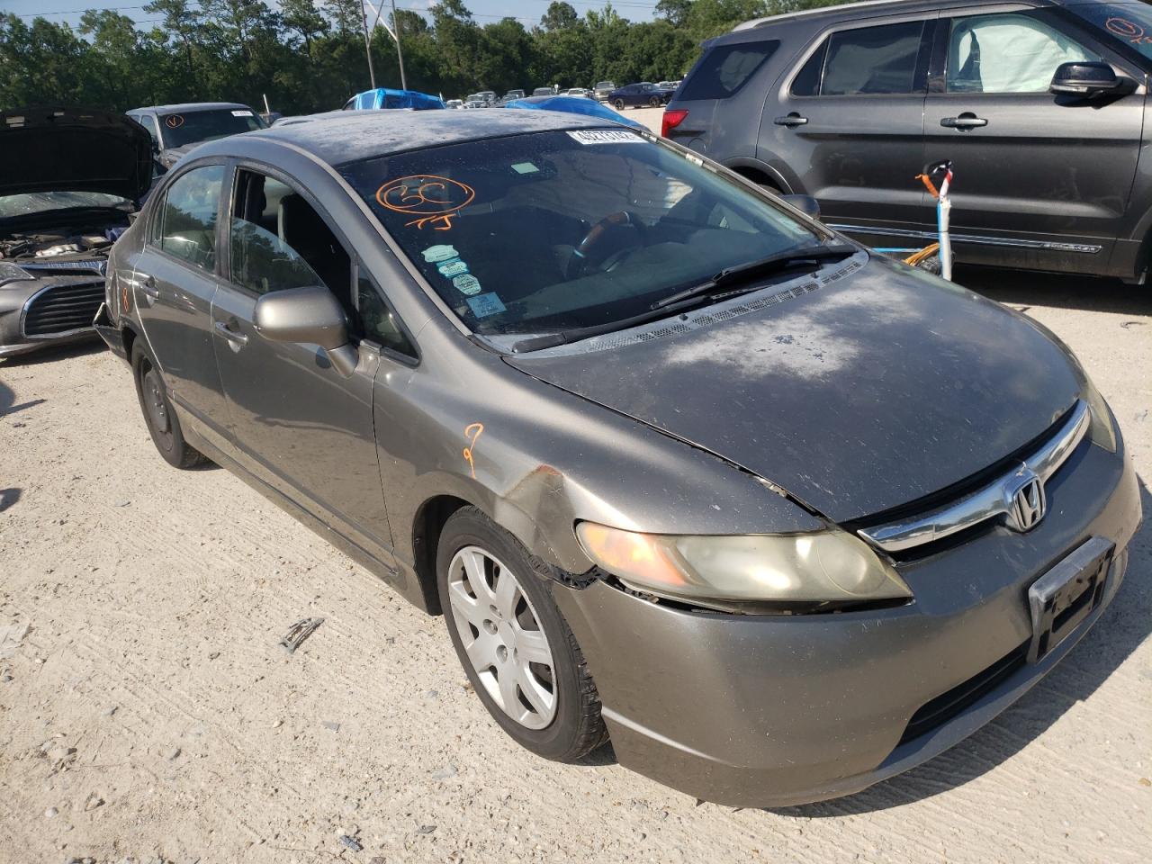 Photo 1 from auction – 2006 HONDA CIVIC LX with VIN JHMFA16556S003861
