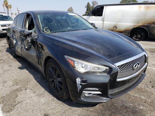 INFINITI Q50 BASE 2015 with VIN JN1BV7AP4FM359032 - Photo from auction