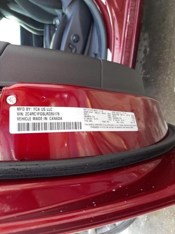 Photo 10 from auction – 2020 CHRYSLER PACIFICA T with VIN 2C4RC1FG6LR286178