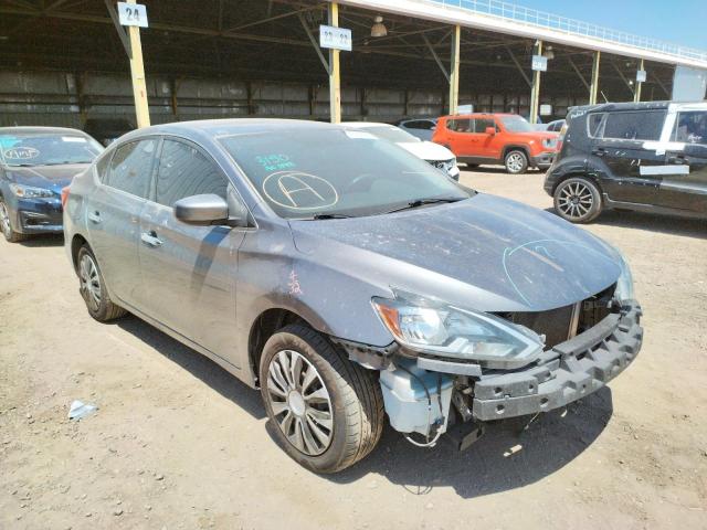 NISSAN SENTRA S 2016 with VIN 3N1AB7AP0GY289645 - Photo from auction
