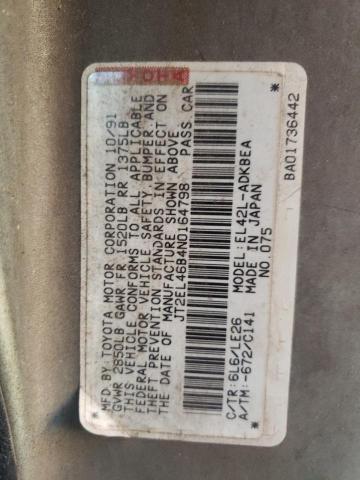 Photo 10 from auction – 1992 TOYOTA TERCEL STD with VIN JT2EL46B4N0164798