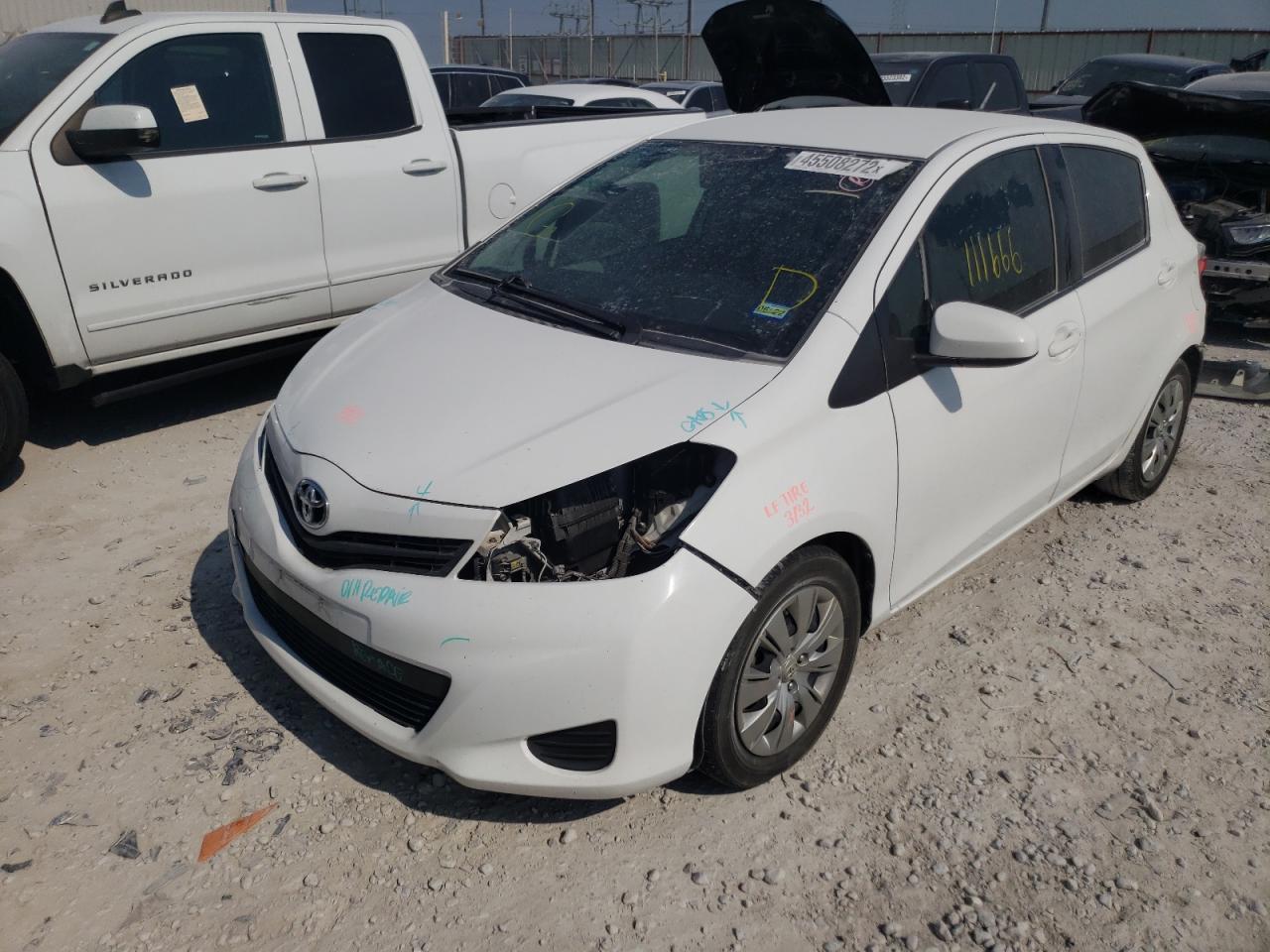 Photo 2 from auction – 2014 TOYOTA YARIS with VIN JTDKTUD30ED579583