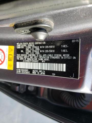 Photo 10 from auction – 2015 LEXUS NX 200T with VIN JTJYARBZ7F2006842