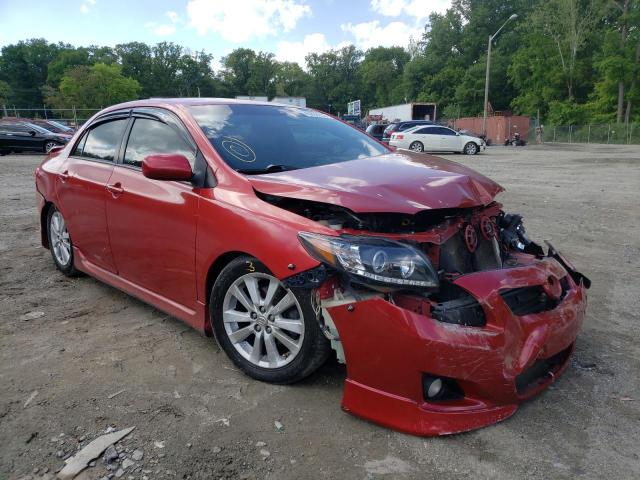 TOYOTA COROLLA BA 2010 with VIN 2T1BU4EE4AC292087 - Photo from auction